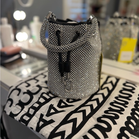 Silver Marc Jacob’sMesh Bucket Bag